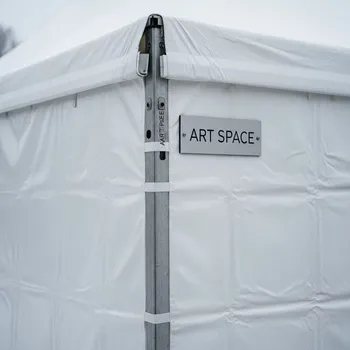 Аренда Палатка тентовая Ярмарка 2,5х2,5 м в ресторане «Voda» — ART SPACE