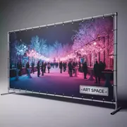 Аренда Баннер Frontlit S Индия 50x1,6 м в Bridge Resort — ART SPACE