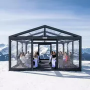 Аренда Шатер 50 м² на площадке Rosa Peak (2320м) — ART SPACE