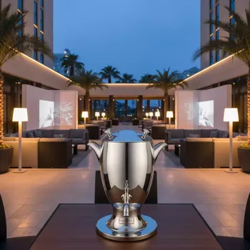 Аренда Самовар электрический 4 л серебро в Courtyard by Marriott Sochi — ART SPACE