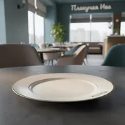 Аренда Тарелка столовая Mone Gold 28 см в ресторане «Плакучая Ива» — ART SPACE