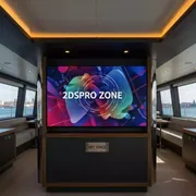 Аренда Фотозона 2D LED светодиодная 2,5х2,5 шаг P1.9 на VIP теплоходе (Морпорт Сочи) — ART SPACE