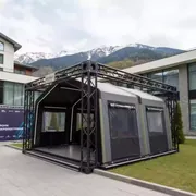 Аренда Шатер мобильный Премиум Бизон 4х6 в Golden Tulip Rosa Khutor — ART SPACE