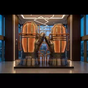 Аренда Фотозона "Варежки Деда Мороза" в Stella di Mosca — ART SPACE