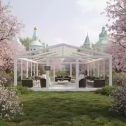 Аренда Шатер лаундж в этно-парке «Моя Россия» — ART SPACE