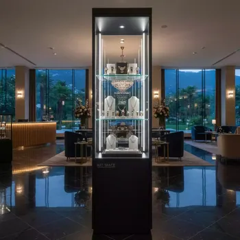 Аренда Колонна витрина черная в Rodina Grand Hotel & SPA — ART SPACE