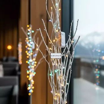 Аренда Гирлянда на батарейках с таймером в Green Flow Hotel — ART SPACE