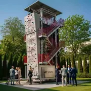 Аренда Скалодром аттракцион Пожарный в санатории «Сочи» — ART SPACE
