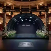 Аренда Сцена арочная 10х8 м черная в Зимнем театре — ART SPACE