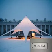 Аренда Тент Звезда 48 м² в усадьбе Голицына — ART SPACE