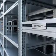 Аренда Стеллажи металлические разборные с полками в Гранд Отель Поляна — ART SPACE