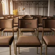 Аренда Подушка для стула Chiavari 2 см ричард коричневый в Маринс Парк Отеле — ART SPACE