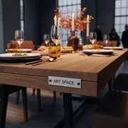 Аренда Стол обеденный деревянный HUC38372 в City Park Hotel Sochi — ART SPACE