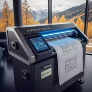 Аренда Инженерная система МФУ Plotwave 7500 P4R со сканером в Radisson Hotel Rosa Khutor — ART SPACE