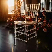 Аренда Стул полубарный прозрачный Chiavari Bar в Boutique Hotel PORTUM 1905 — ART SPACE