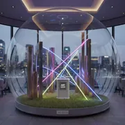 Аренда Фотозона Чудо шар в ресторане «La Terrazza» — ART SPACE