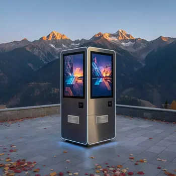 Аренда Киоск уличный интерактивный Street Duo 43 двусторонний в Radisson Hotel Rosa Khutor — ART SPACE