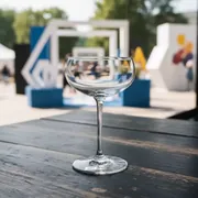 Аренда Бокал блюдце под шампанское Bistro 265 мм в City Park Hotel Sochi — ART SPACE