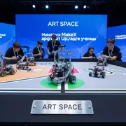 Аренда Ресурсное соревновательное поле Makeblock MakeX Challenge arena upgrade kit Energy innovator в Зимнем театре — ART SPACE