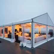 Аренда Шатра палатка в отеле Radisson Lazurnaya — ART SPACE