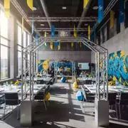 Аренда Услуги по Декорированию в Маринс Парк Отеле — ART SPACE