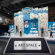 Аренда Скалодром аттракцион Приключения Снеговика в ресторане «Voda» — ART SPACE