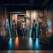 Аренда Фотозона новогодняя манекены в комплексе Sea Galaxy — ART SPACE