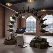 Аренда Фотозона Bullet Time военная в Golden Tulip Rosa Khutor — ART SPACE