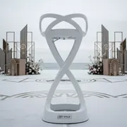 Аренда Стул барный Masters белый на пляже «Ривьера» — ART SPACE