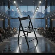 Стулья складные ТЕРЬЕ черное дерево