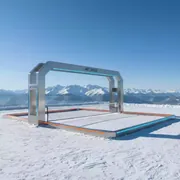 Аренда Игра футбольный теннис на площадке Rosa Peak (2320м) — ART SPACE