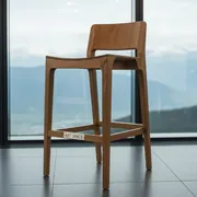 Аренда Стул барный Marta дуб натуральный в Skypark Sochi — ART SPACE