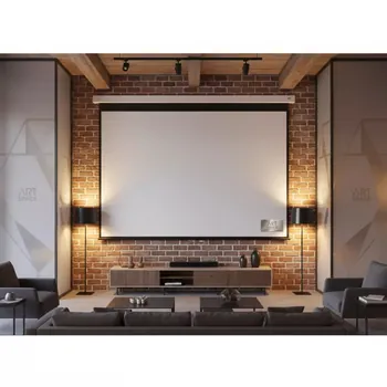 Аренда Экран для проектора с электроприводом Draper Targa HDTV 9 16 229х406 в отеле «Богатырь» — ART SPACE