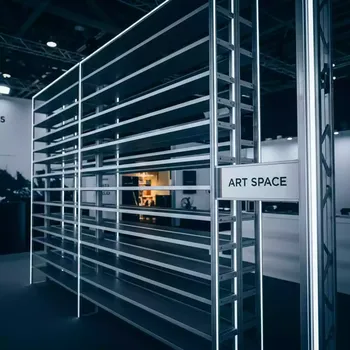 Аренда Стеллажи металлические высокие в этно-парке «Моя Россия» — ART SPACE