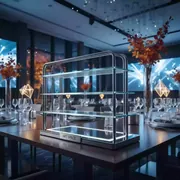 Аренда Подставка для сервировки Zeiher деталь 25х25х34,5 см в комплексе Sea Galaxy — ART SPACE
