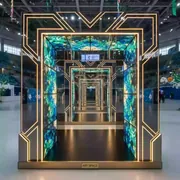 Аренда Фотозона светодиодная калейдоскоп в ледовом дворце «Большой» — ART SPACE