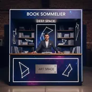 Аренда Книжный сомелье глубокий космос в парке «Ривьера» — ART SPACE