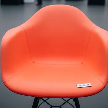 Аренда Чехол Е07 на стул Eames кожзам коралл в Rixos Krasnaya Polyana — ART SPACE