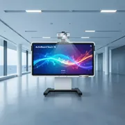Аренда Доска интерактивная 78 ActivBoard Touch 10 касаний ActivInspire с проектором Vivitek DW770UST в зале «Чайка» (Морпорт) — ART SPACE