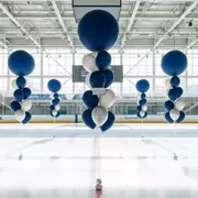 Аренда Шары надутые гелием в ледовой арене «Шайба» — ART SPACE