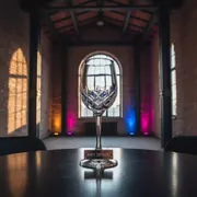 Аренда Рюмка хрусталь 70 мл диаметр 50 мм высота 147 мм в Boutique Hotel PORTUM 1905 — ART SPACE