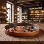 Аренда Блюдо круглое D 35 см в ресторане «Сыроварня» — ART SPACE