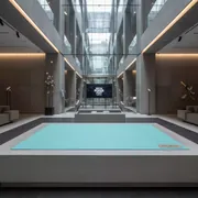 Аренда Дизайнерская бумага светло бирюзовая HPG Vivid 120 г м² 787x1092 мм в Rodina Grand Hotel & SPA — ART SPACE