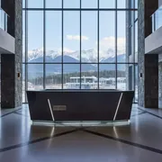 Аренда Стойка ресепшн эклипс в Sochi Marriott Krasnaya Polyana — ART SPACE