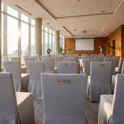 Аренда Чехол для стула стрейч светло серый в отеле Radisson Lazurnaya — ART SPACE