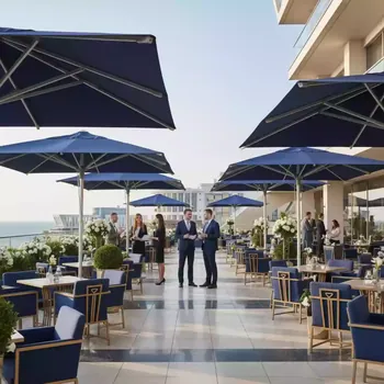 Аренда Зонт профессиональный Lido Titanium Ø2,5 м в Imeretinskiy Hotel — ART SPACE