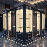 Аренда Торговый островок островной модуль Akcent в Mövenpick Hotel — ART SPACE