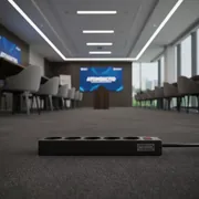 Аренда Фильтр сетевой Power Cube 3 м 6 розеток чёрный в City Park Hotel Sochi — ART SPACE