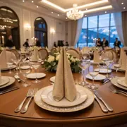 Аренда Салфетка шампань жаккард R4E 00353 45х45 см в Golden Tulip Rosa Khutor — ART SPACE