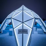 Аренда Шатер беседка Green Glade 1050 в ледовом дворце «Роза Хутор» — ART SPACE